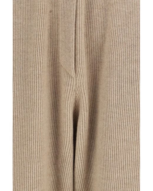 Brunello Cucinelli Natural Cashmere Pants Kashmir/Capra Hircus