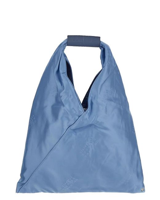 MM6 by Maison Martin Margiela Blue Small Classic Japanese Bag