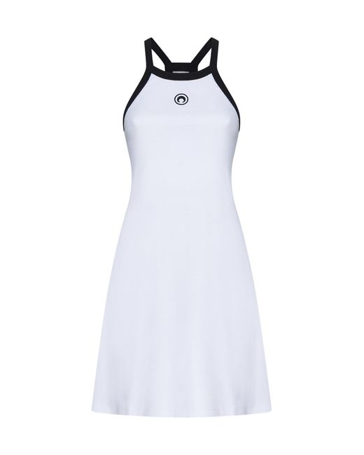 MARINE SERRE White Dress