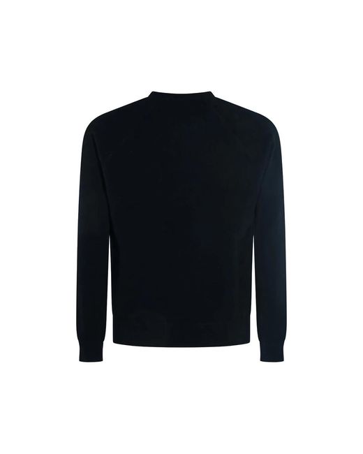 Malo Blue Silvio Raglan-Sleeve Cashmere Sweater for men
