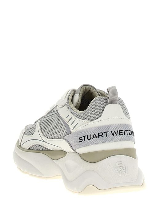 Stuart Weitzman White Sw Sneakers