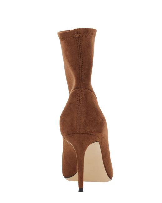 Casadei Brown Ankle Boots Stretch Camel