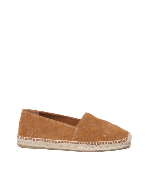 Céline Brown Flat Shoes Suede Calfskin for men