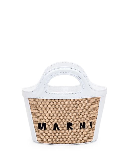 Marni White Micro Tropicalia Bag