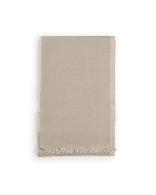 Fay White Scarfs Silk for men