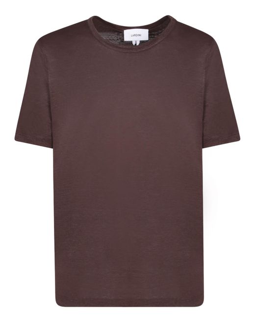 Lardini Purple Dark T-Shirt for men