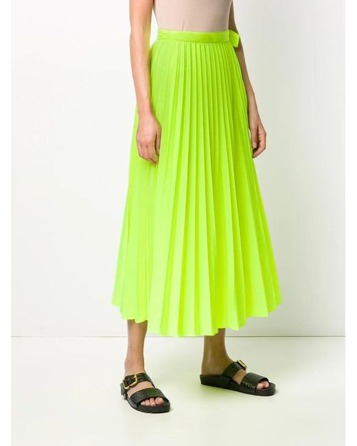 Valentino Green Midi Skirts