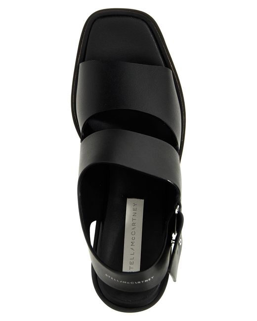 Stella McCartney Black Elyse Platform Sandal