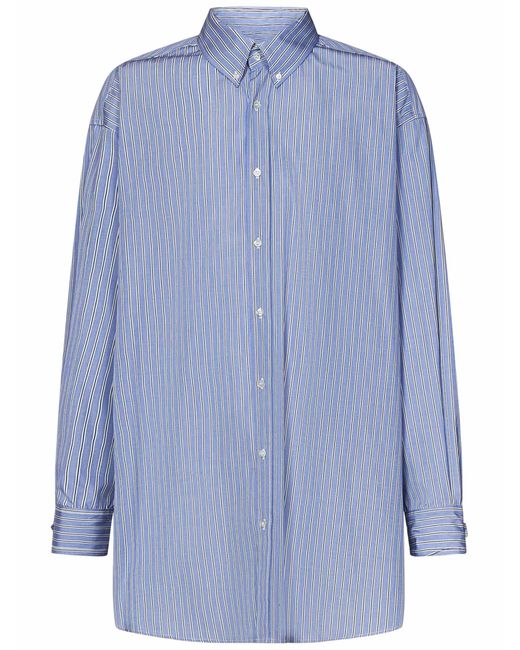 Maison Margiela Blue Shirt for men