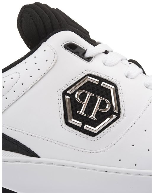 Philipp Plein White Trainers for men