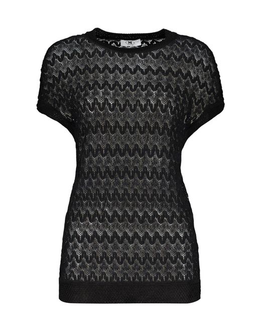 M Missoni Black Knitted Top