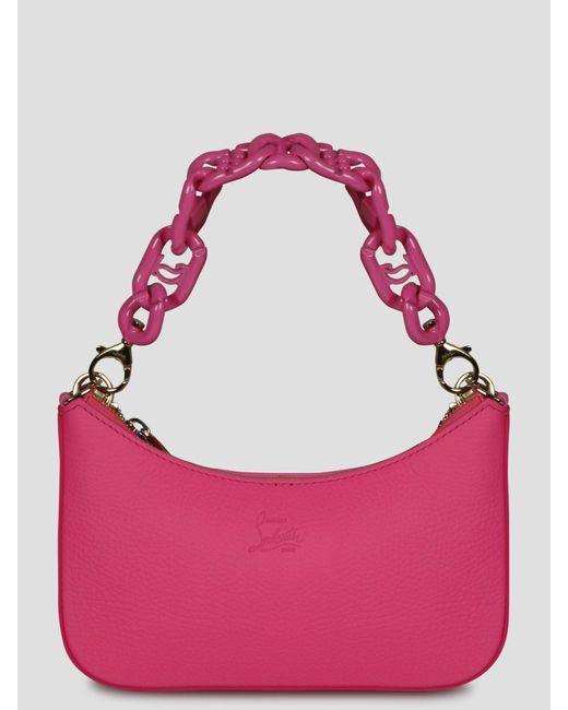 Christian Louboutin Pink Loubila Chain Mini Bag