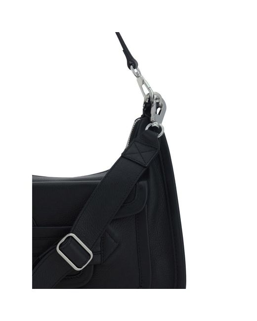 Pierre Hardy Black Calf Leather Bos Taurus Shoulder Bag