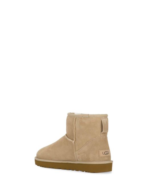 Ugg Natural Classic Mini Ii Ankle Boots