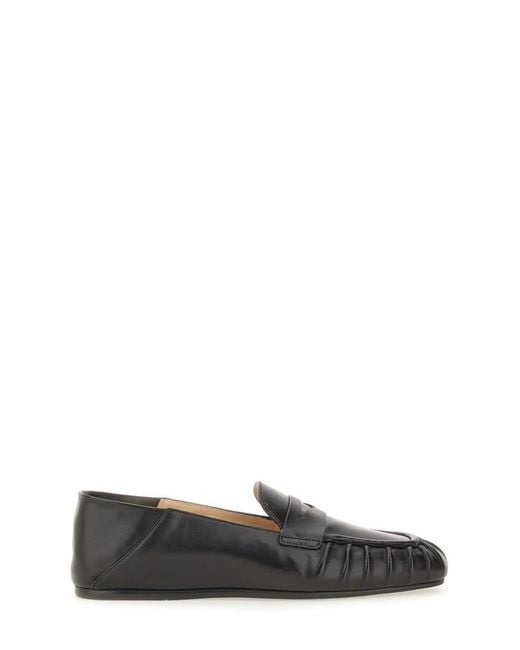 Stuart Weitzman Black Brooks" Moccasin
