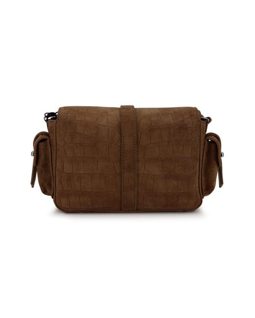 Hogan Brown Flap Bag