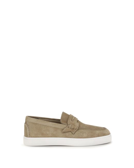 Christian Louboutin White Loafers Harold I Calf Leather for men
