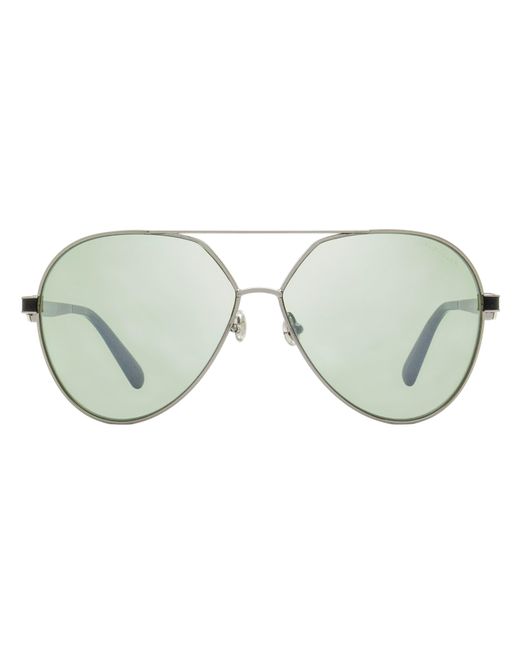 Moncler Black Vizta Sunglasses Ml0263 14Q 59Mm Metal/Plastic (Acetate)