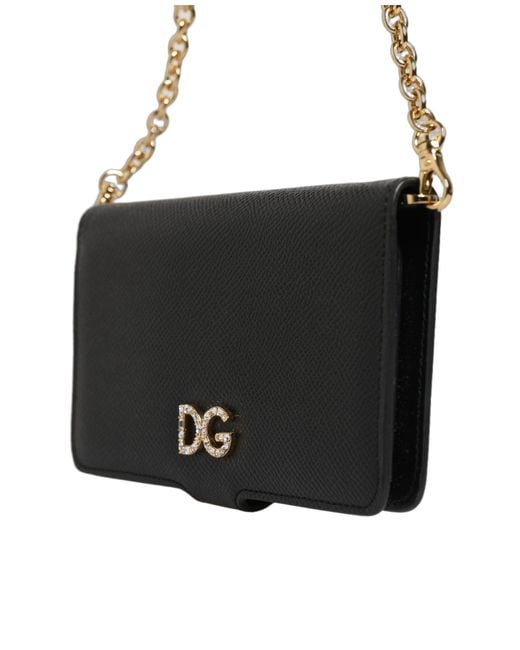 Dolce & Gabbana White Case Flip Cover Calf Leather Iphone X