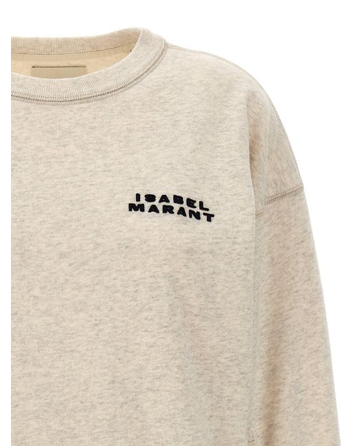 Isabel Marant Natural 'shad' Sweatshirt