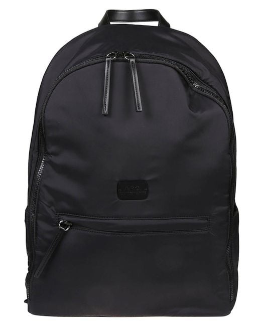 A.P.C. Black Blake Backpack for men