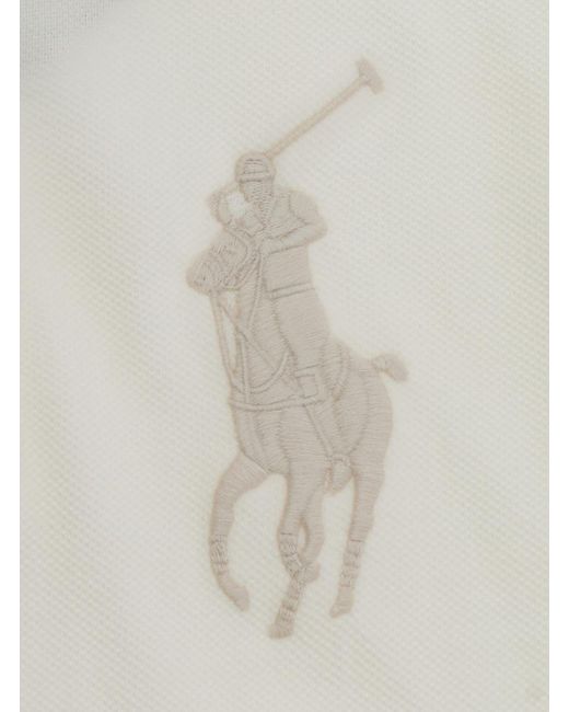 Polo Ralph Lauren White T-Shirt Kc-Tops-Knit Cotton T-Shirts for men