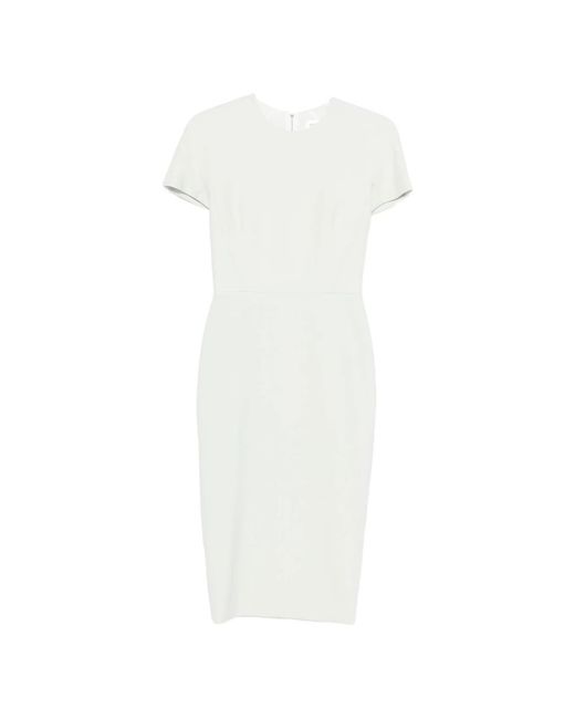 Victoria Beckham White Dresses