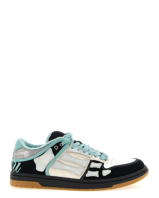 Amiri Green 'Xl Skel Top Low' Sneakers for men