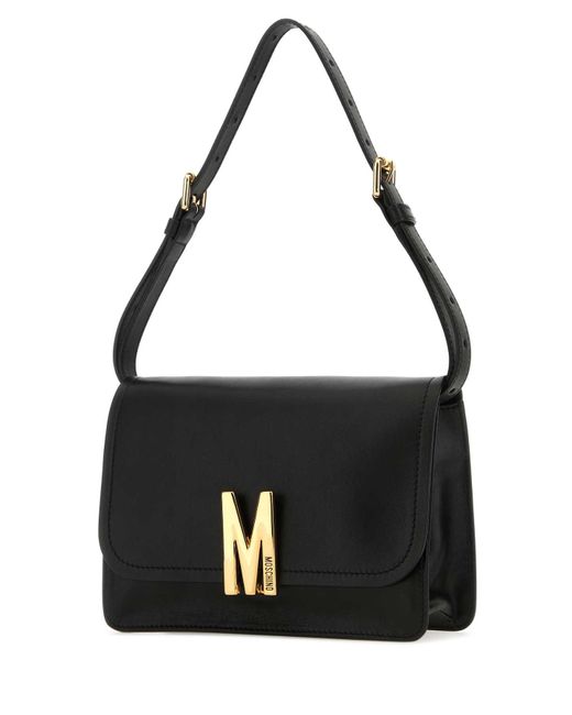 Moschino Black Shoulder Bags