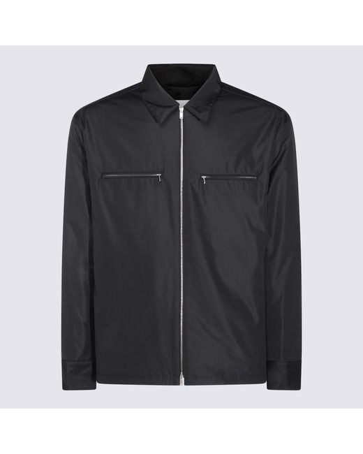 Jil Sander Black Jackets _Pl for men