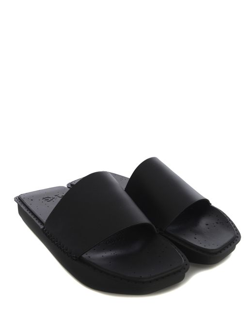 Y-3 Black Water Slide Sandals