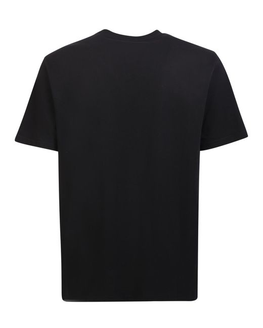 Carhartt Black Cotton Mc T-shirt for men