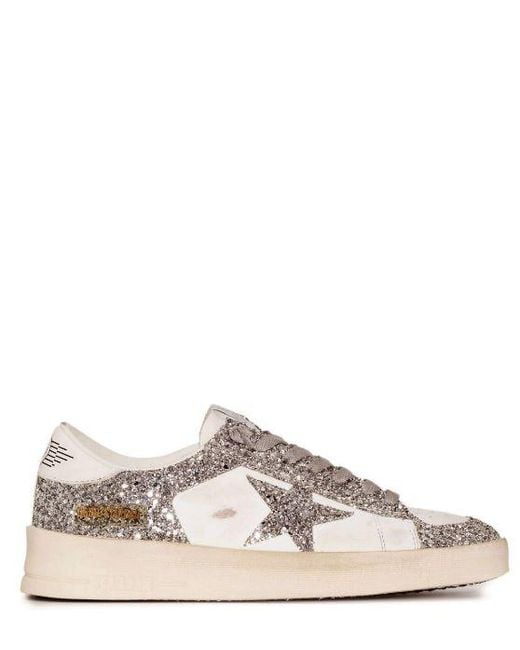 Golden Goose Deluxe Brand White Flat Shoes