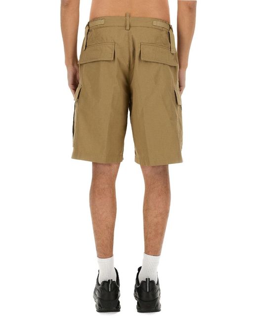 DSquared² Natural Bermuda Cargo Shorts Cotton for men