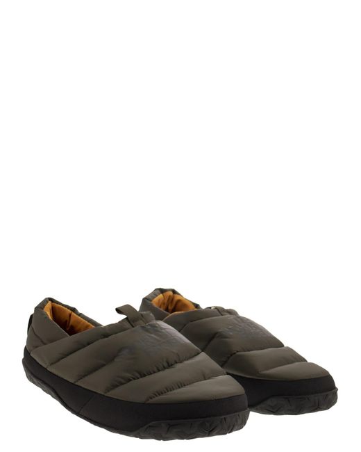 The North Face Green Nuptse Winter Slippers for men