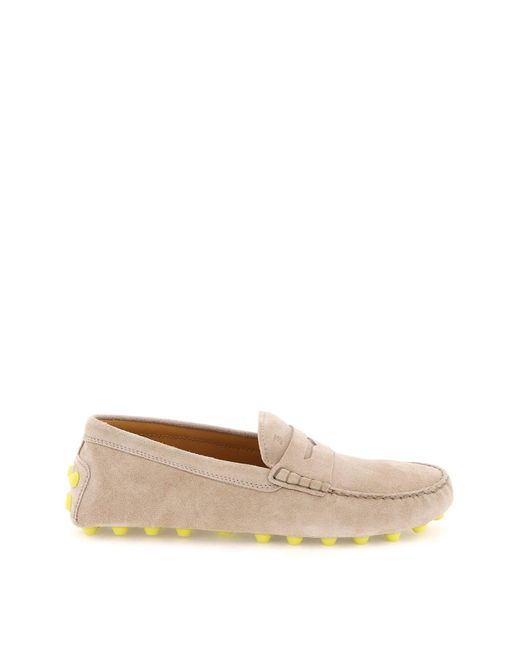 Tod's Natural 'bubble' Loafers