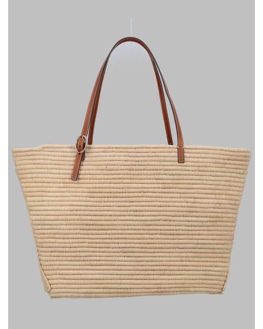 Tory Burch Natural Tote Bag Raffia Handbags