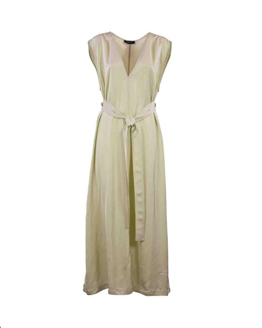 Fabiana Filippi Green Viscose Dress