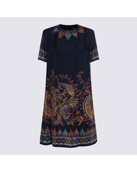 Etro Blue Dresses _Si