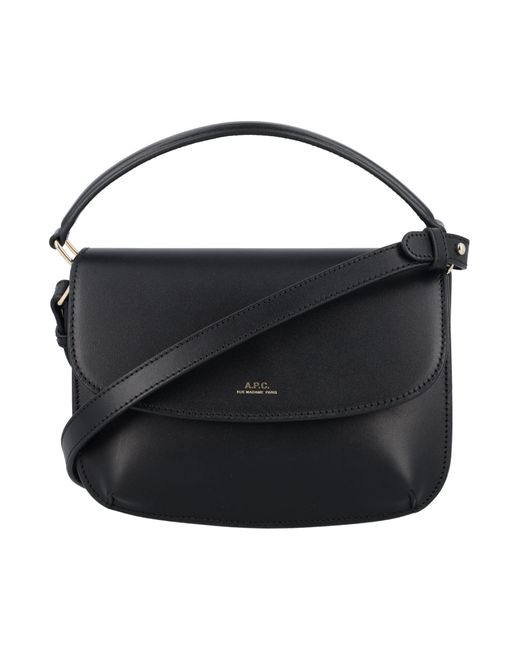 A.P.C. Leather Sarah Mini Shoulder Bag in Black Save 1 Lyst