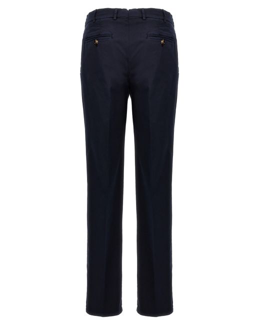 Brunello Cucinelli Blue Cotton Casual Pants for men
