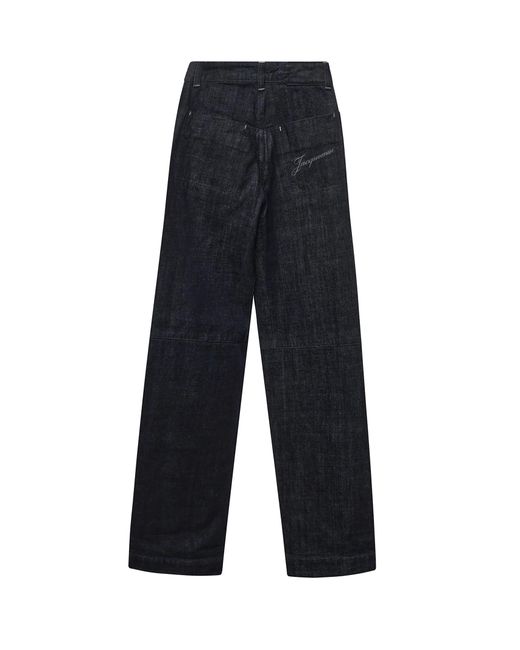 Jacquemus Blue Le Cargo De-Nîmes Jeans