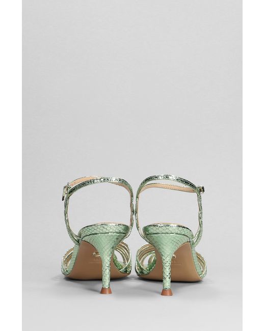 Lola Cruz Green Tango 65 Sandals