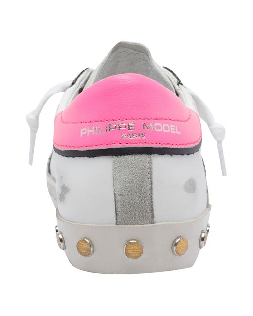 Philippe Model White Sneakers