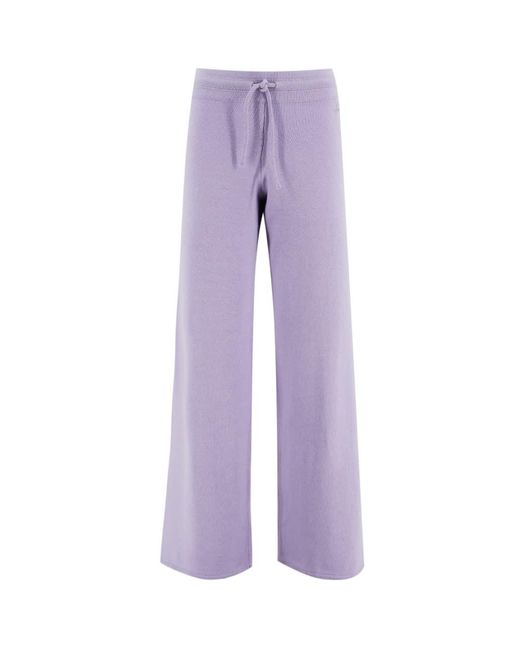Mc2 Saint Barth Purple Trousers