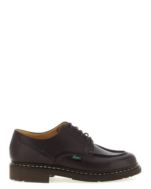 Paraboot Brown 'Chambord' Derby Shoes for men