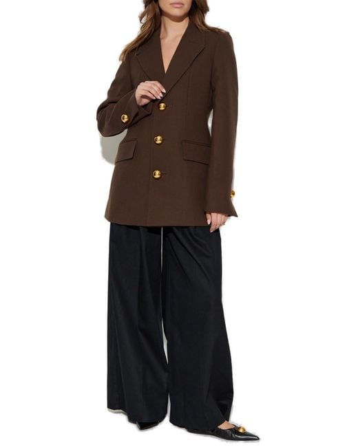 AMI Brown Jacket With Pockets