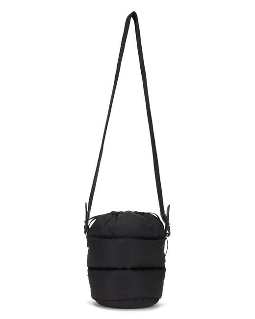 Moncler Black Bucket Bag Caradoc Polyamide
