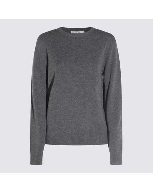 The Row Gray Wool Knitwear
