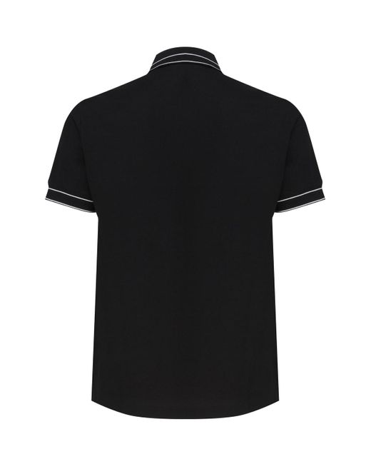 Emporio Armani Black Polo T-Shirt for men